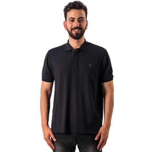 Men's Polo T-Shirt-Black