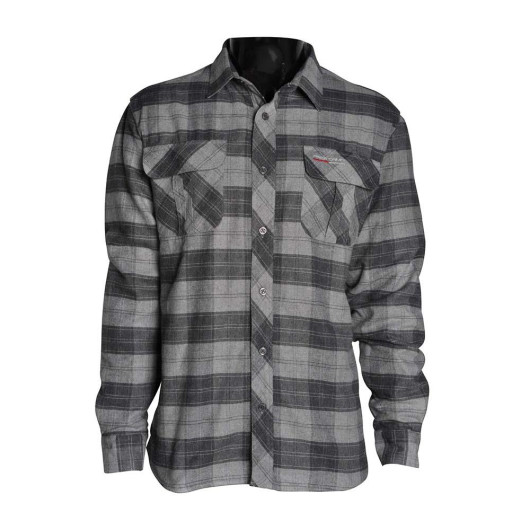 Knit Man Fleece Shirt - Gray