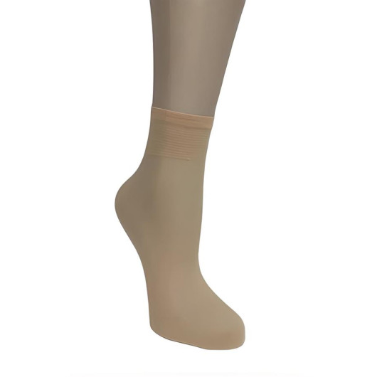 Women's 20 Den Matte Durable Thin Elastane Socks