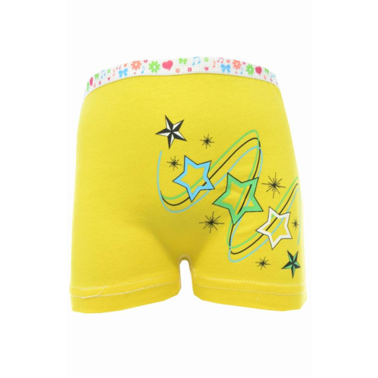 Girl Printed Combed Cotton Boxer