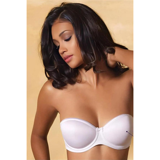 New Pearl Women's Unsupported Underwire Strapless