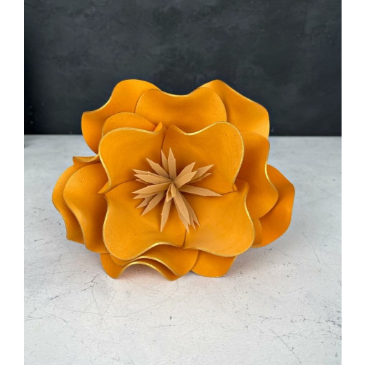 Latex Eva Flower Light Orange