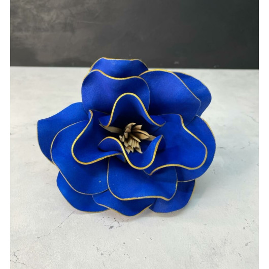 Latex Eva Flower Navy Blue
