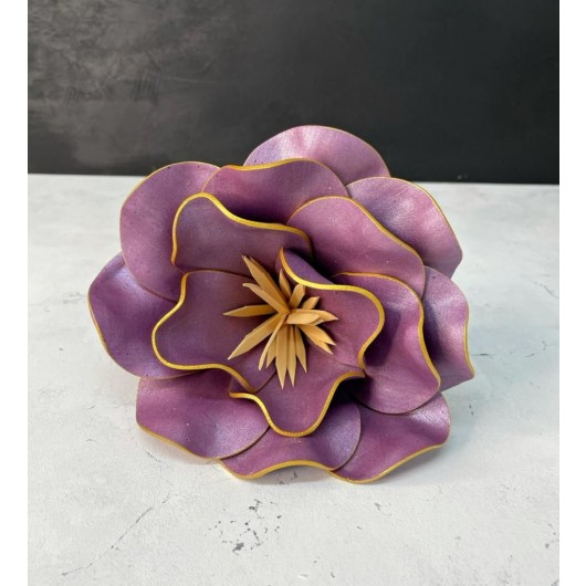 Latex Eva Flower Purple