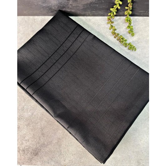 Black Striped Dining Table Cover/Runner