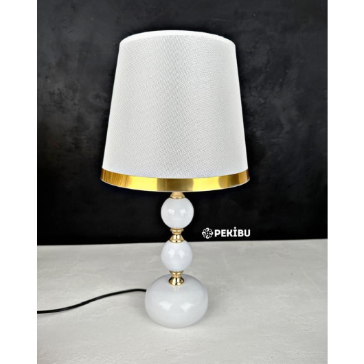 Bulk Modern Lamp White Gold