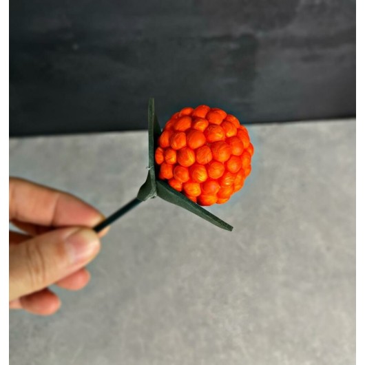 Orange Color Artificial Flower Bud