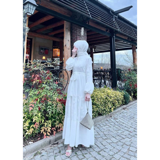 Julia Dress White