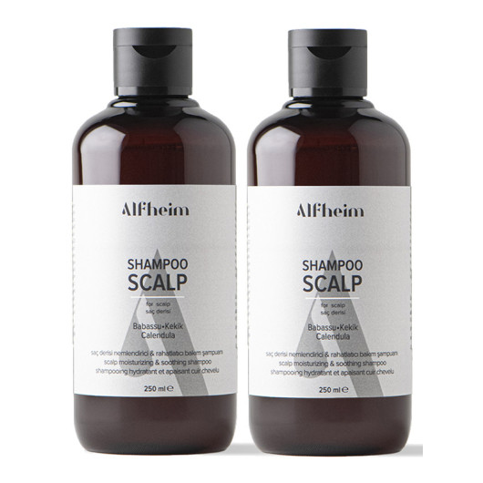 Shampoo Scalp Dry Itch Itch Fungus Eczema Preventing Scalp Problems Shampoo 250 Ml 2Pcs