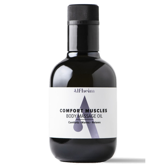 Alfheim Comfort Muscles Body Massage Oil/ Massage Oil For Professionals/ 250 Ml