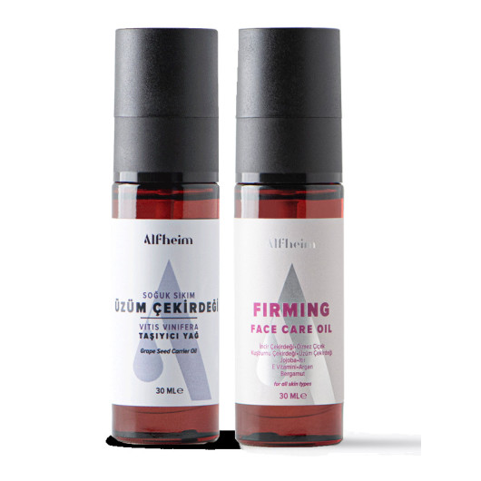 Grape Seed Firming Face Care Serum / Firming Skin Care Serum / Anti-Aging Set 60 Ml