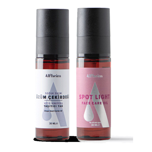 Grape Seed Spotlight Face Care Serum Spot Remover / Skin Lightening Care Serum Set / 60 Ml