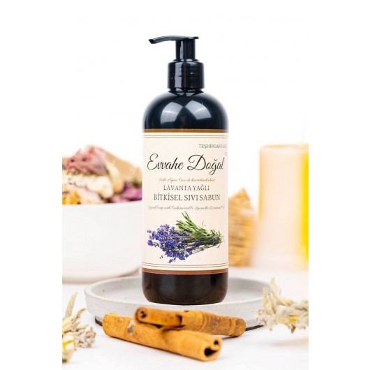 Lavender Oil Herbal Liquid Soap Fortified With Cedar Tree Extract 400Ml