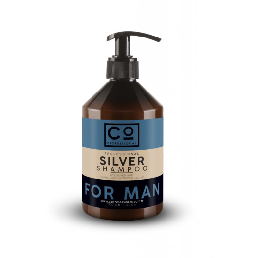 Co Professional For Man Shampoo For Silver And Platinum Hair 500Ml