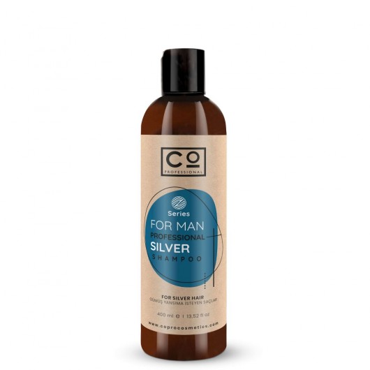 Co Professional For Man Silver Shampoo 400Ml