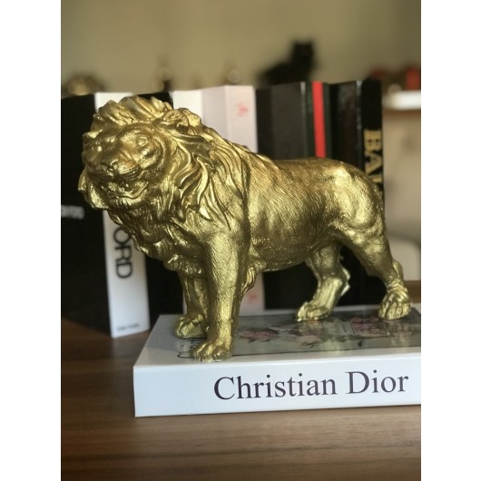 Gold Colored Lion Trinket