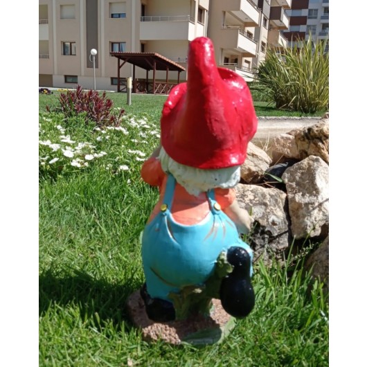 Garden Dwarf With Decorative Shovel