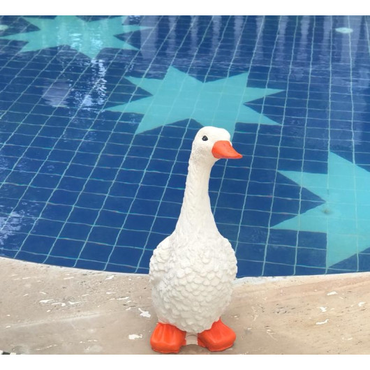 Decorative Cute Duck Poolside Ornament