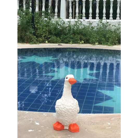 Decorative Cute Duck Poolside Ornament