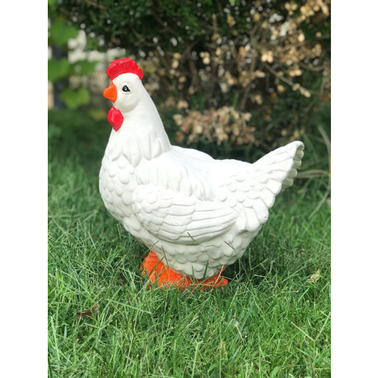Decorative Cute Chicken And Rooster Garden Ornament