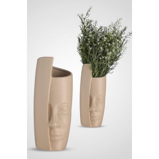Decorative Single Face Vase