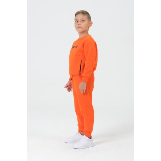 Boy Crew Neck Tracksuit