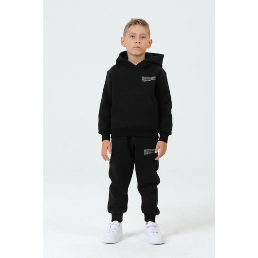 Boy Hooded Children Tracksuit