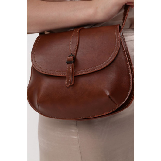 Women's Cross And Shoulder Bags With Clamshell Buckle Taba