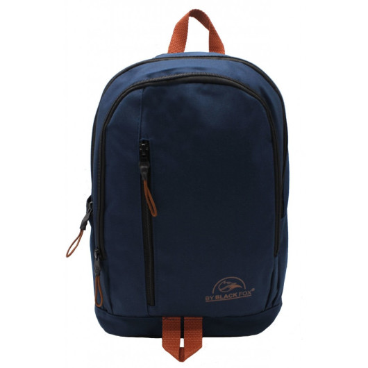 Unisex Backpack Impertex Fabric Waterproof Navy Blue