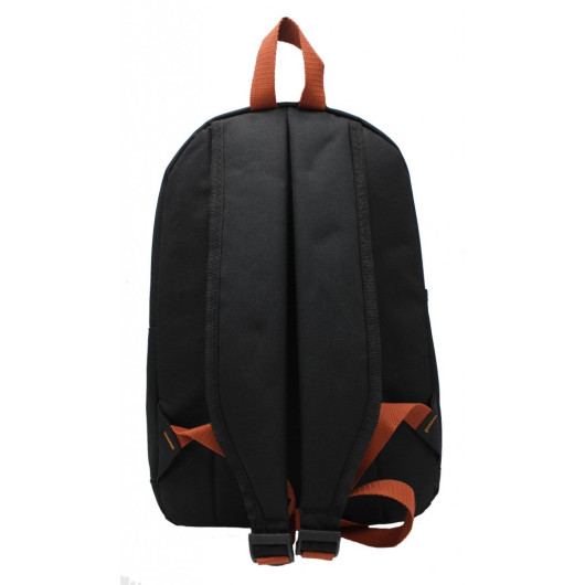 Unisex Backpack Impertex Fabric Waterproof Black