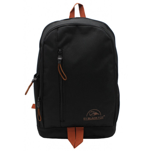 Unisex Backpack Impertex Fabric Waterproof Black