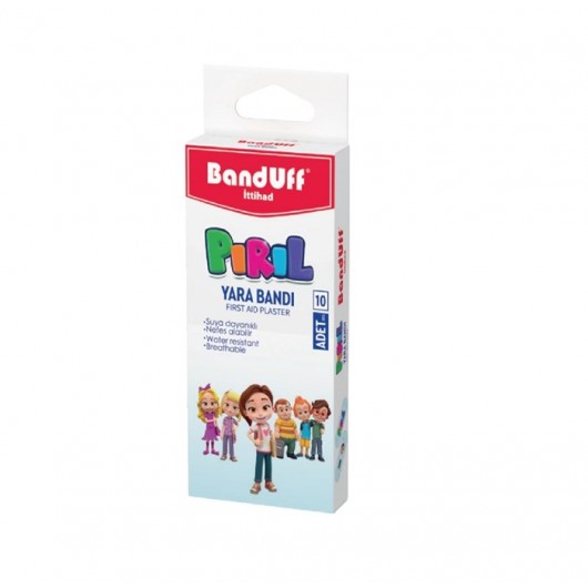 Banduff Children's Patterned Brilliant Band-Aid Tape 3-Pack