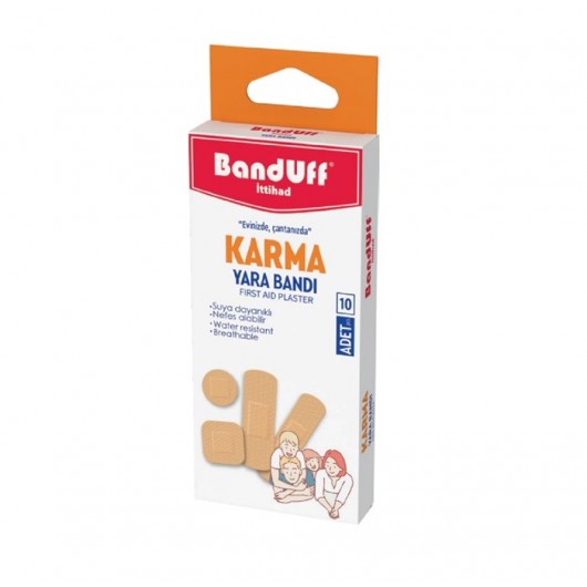 Banduff Mixed Band-Aid 10Pcs