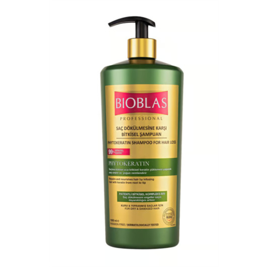 Bioblas Professional Shampoo Phytokeratin Therapy 1000 Ml