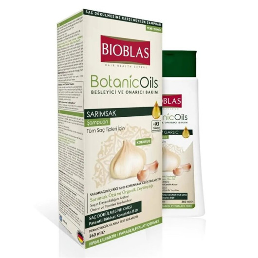 Bioblas Garlic Shampoo 360Ml