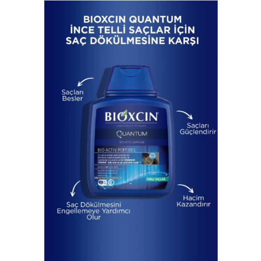 Bioxcin Quantum Oil Shampoo 300 Ml
