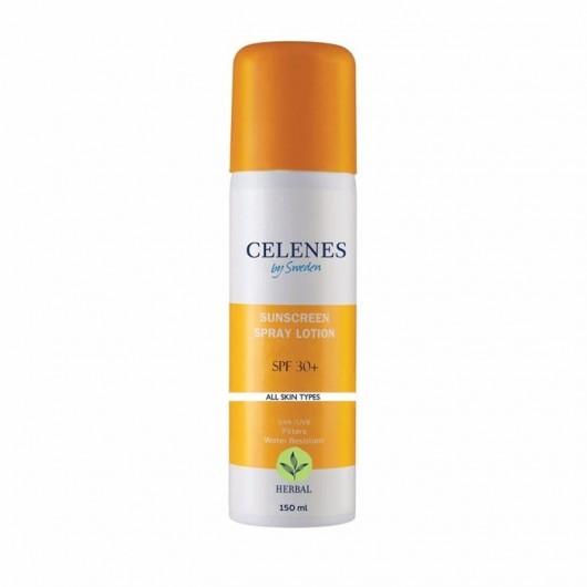 Celenes By Sweden Sunscreen Lotion Spray +Spf 30، 150 Ml
