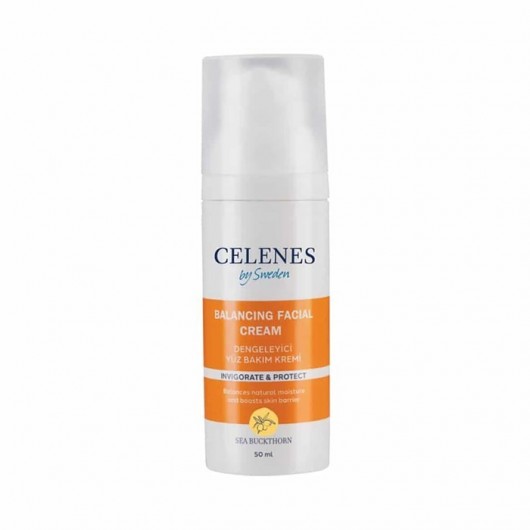 Celenes By Sweden Sea Buckthorn Balancing Face Cream Oily And Combination Skin 50 Ml