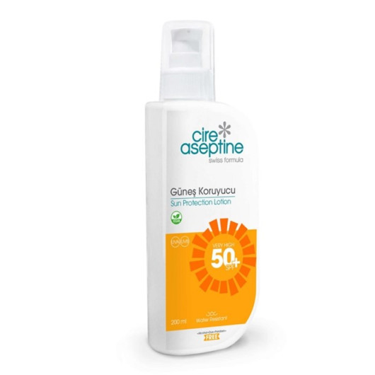 Cire Aseptine Sunscreen Lotion +50 Spf 200 Ml