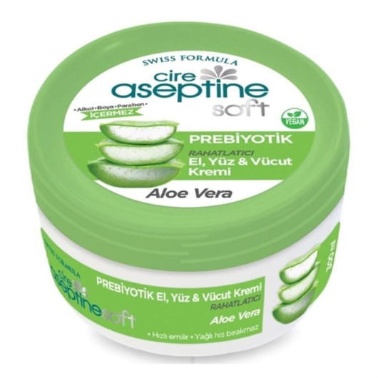 Prebiotic Soft Cream Aloevera Hand, Face And Body 300 Ml
