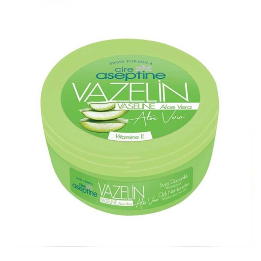 Cire Aseptine Vaseline Aloe Vera Extract Vitamin E Effective 150 Ml