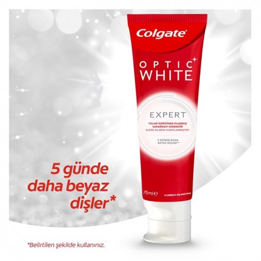 Colgate Whitening Toothpaste - Optic Expert White 75 Ml