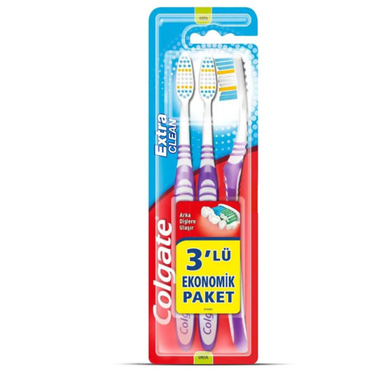 فرشاة أسنان لتنظيف تصبغات الاسنان عدد 3