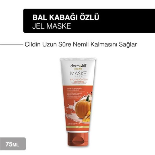Dermokil Gel Face Mask Pumpkin Extract 75 Ml