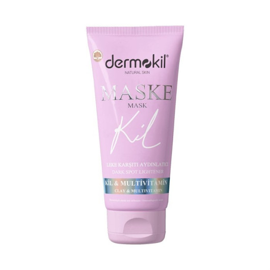 Dermokil Anti-Blemish And Brightening Facial Clay Mask 75 Ml