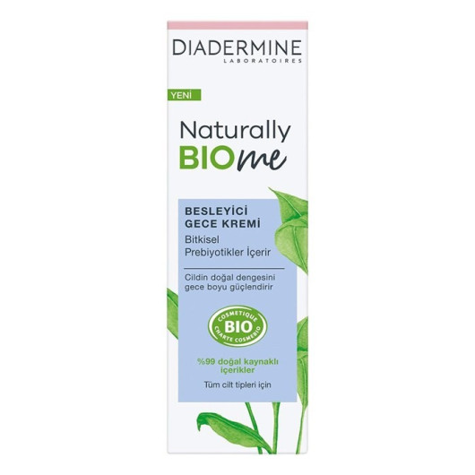 Diadermine Nourishing Night Cream Naturally Bio-Me 50 Ml
