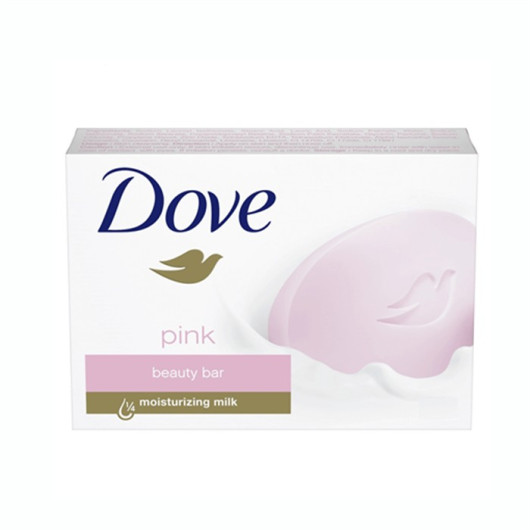 صابون دوف للوجه - قالب صابون الجمال باللون الوردي 100 غرام