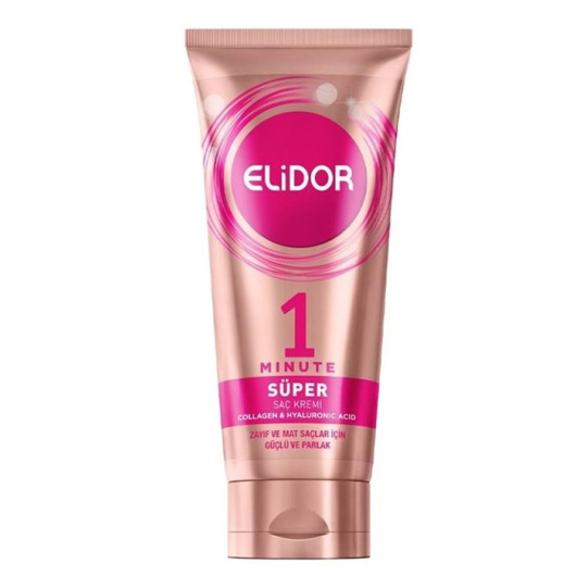 Elidor Hair Care Cream Strong And Shiny For 1 Minute 170 Ml