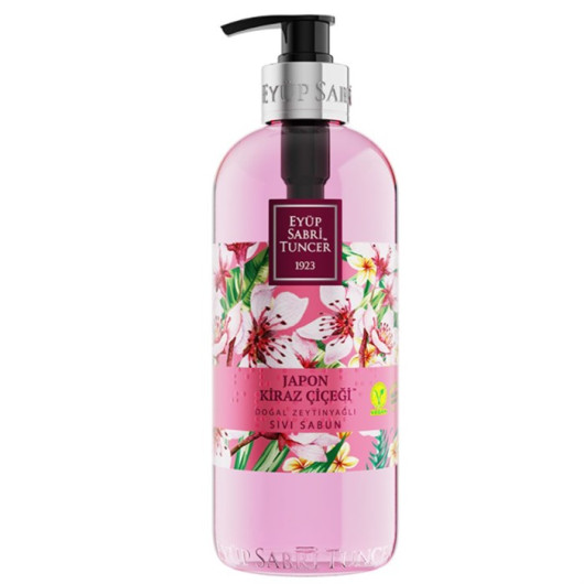 Liquid Soap Natural Japanese Cherry Blossom Extract 500 Ml