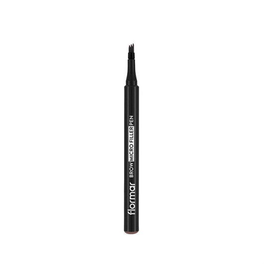 Flormar Brow Micro Filler Pencil Eyebrow Filler Pen - 02 Medium Brown